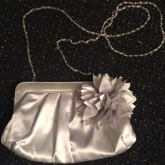 Charming Charlie Handbags - Charming Charlie silver special occasion bag.
